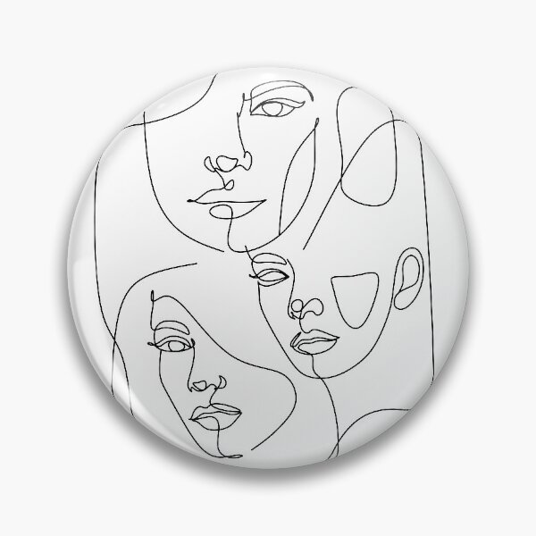 Item preview, Woman Face Line Art. Woman face line drawing. Abstract Woman's Face Line Drawing Art.  designed and sold by OneLinePrint.