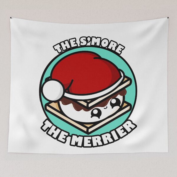 Item preview, Cute Cartoon S'more || That's S'more The Merrier || Kawaii designed and sold by cookingwithten.