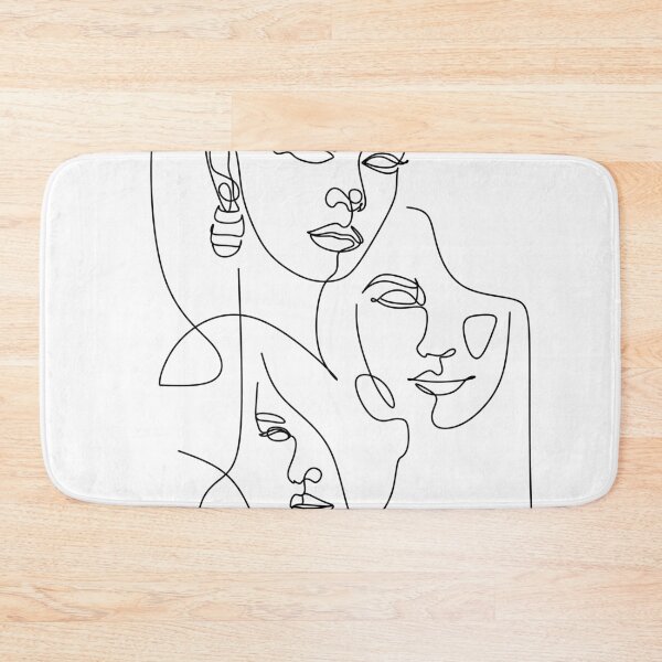 Item preview, Female Face Line Drawing. Woman face line drawing. Elegant One Line Face Art Woman Face Fashion Sketch designed and sold by OneLinePrint.