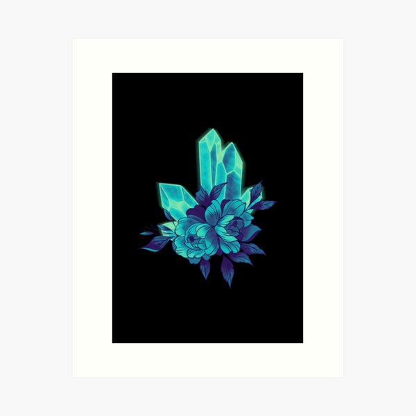 Aperçu de l'œuvre Cristal créée et vendue par Creative Line Prints.
