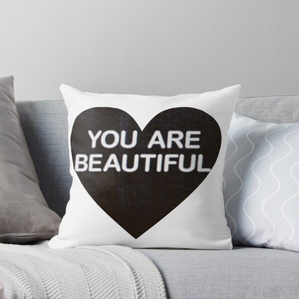 Item preview, Chrome heart (you're beautiful text)  designed and sold by bayan baker.