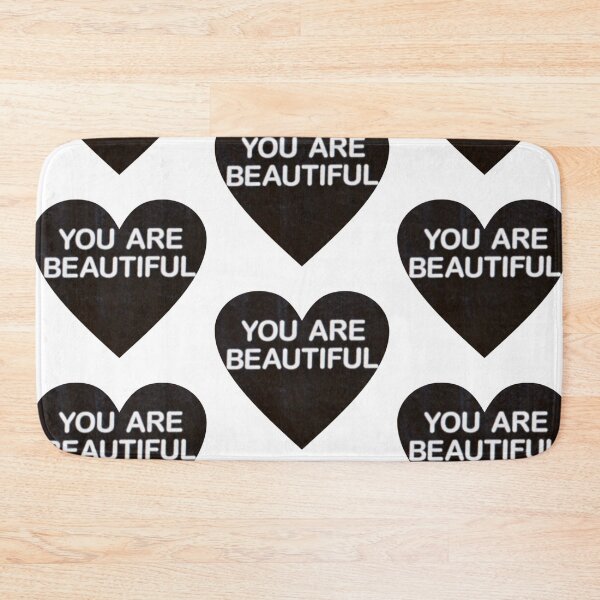Item preview, Chrome heart (you're beautiful text)  designed and sold by bayan baker.
