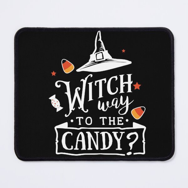Item preview, Witch Way To The Candy Funny Halloween Graphic Design designed and sold by Viral-Style.