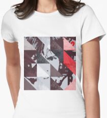 u2 war triangles Women's Fitted T-Shirt