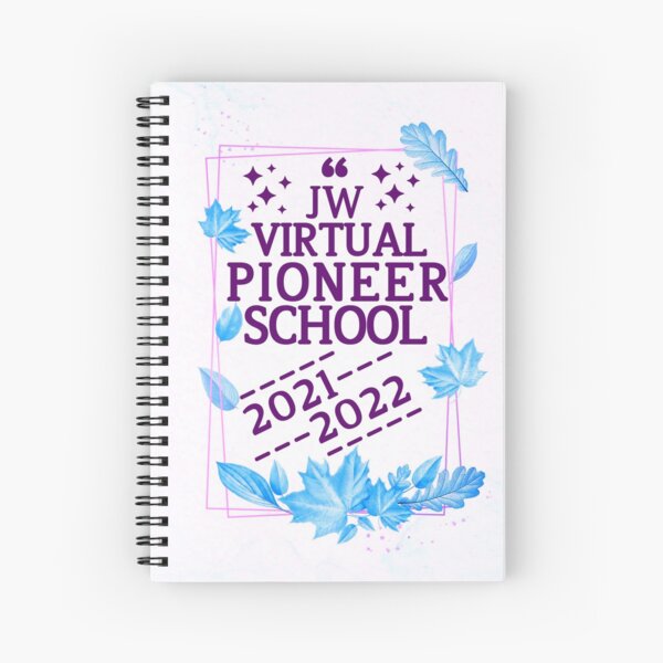 Virtual Pioneer School 2021- 2022, Pioneer Gift, Pioneer Service School Gifts Spiral Notebook