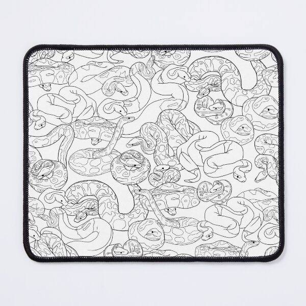 Item preview, Crowded pattern - Ball pythons designed and sold by Camilla Fjäder.