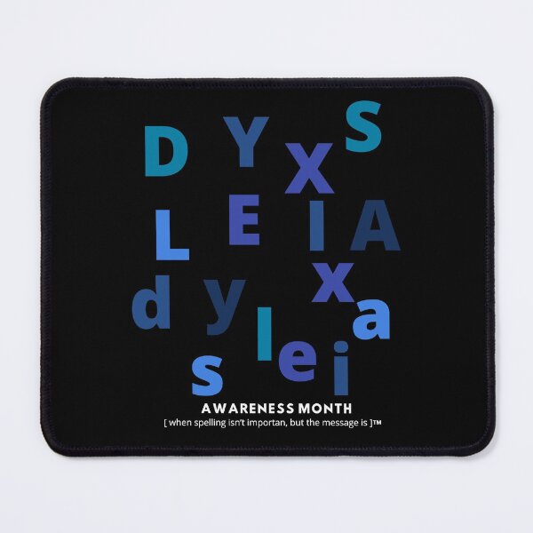 Item preview, October dyslexia awareness month designed and sold by Lillieoandco.