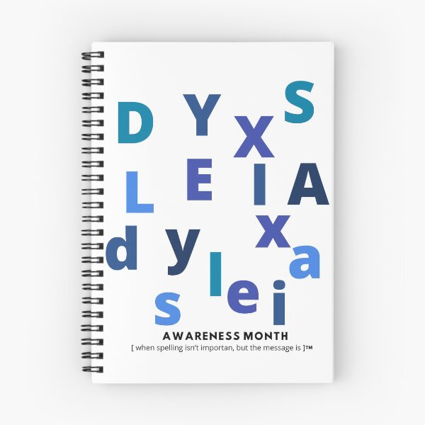 Item preview, October dyslexia awareness month designed and sold by Lillieoandco.
