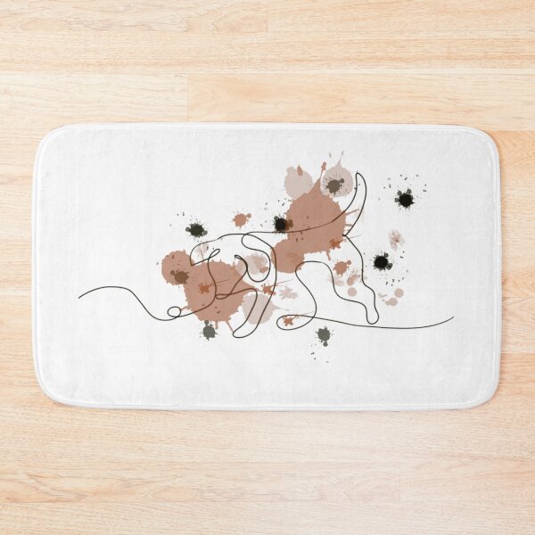 Item preview, Doggo - Splash OneLine Art designed and sold by Tee-Star.
