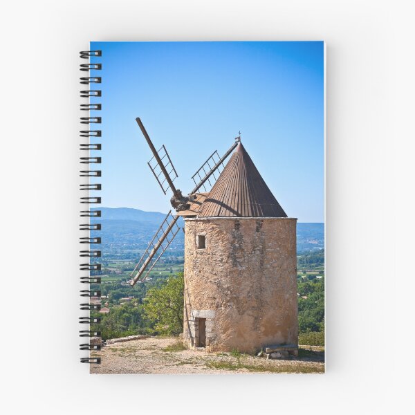 Item preview, Old stone windmill in Provence, France designed and sold by dvoevnore.