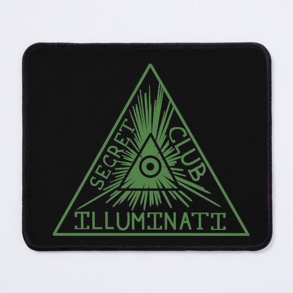Item preview, Illuminati secret club (full on black) designed and sold by cu-b3.