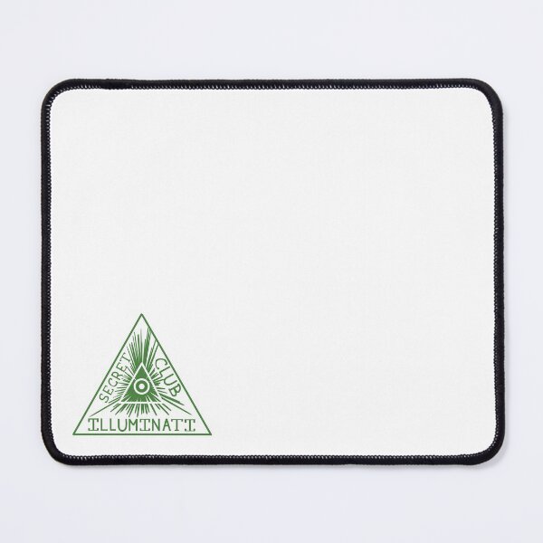 Item preview, Illuminati secret club (badge on white) designed and sold by cu-b3.