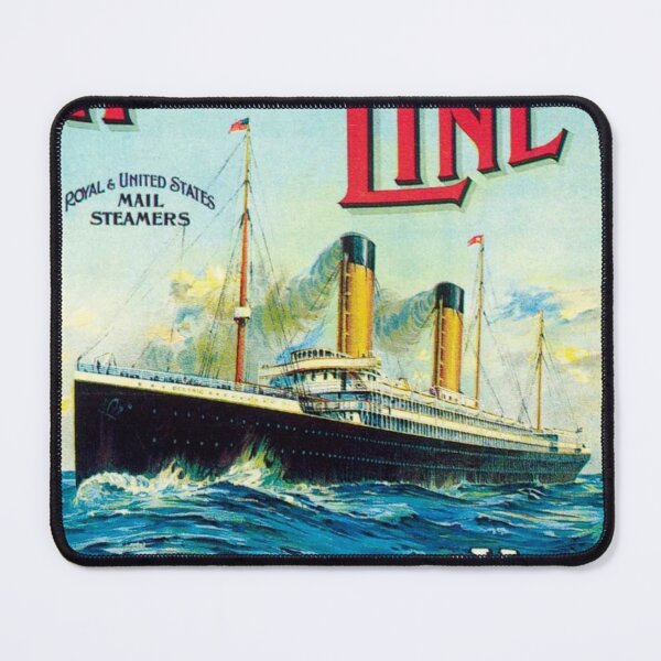 Item preview, WHITE STAR LINE OCEAN MAIL STEAMER designed and sold by Madjack Tees Kiwi SuperStore.