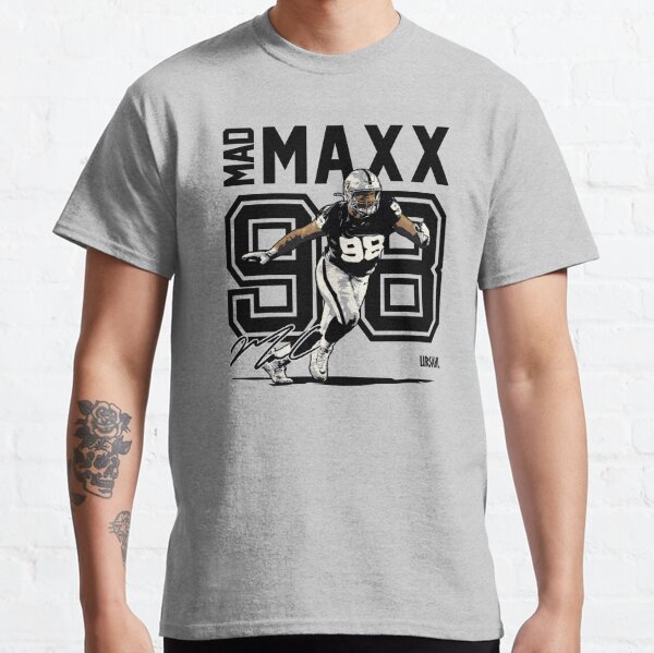 Mejor Precio En A Granel Maxx Crosby Costurado Camisa De Futebol