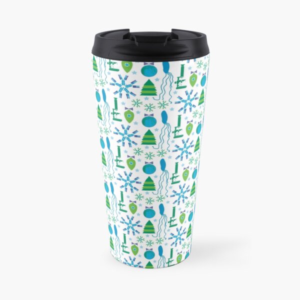A Very Scientific Christmas Travel Mug