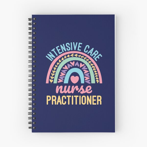 Aperçu de l'œuvre Infirmière praticienne en soins intensifs Rainbow Cancer Nursing NP créée et vendue par jaygo.
