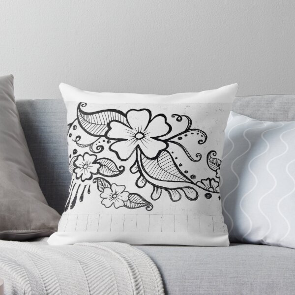 Item preview, Henna inspired drawing #2 designed and sold by NotoriousNess.