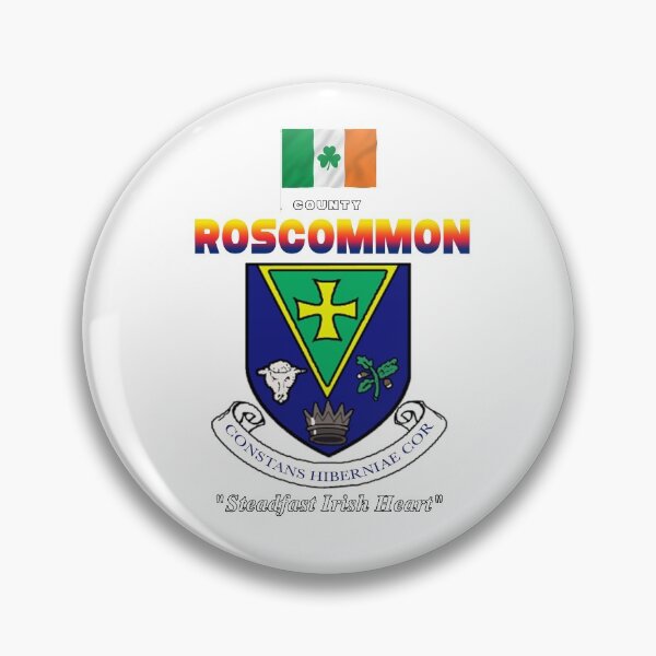Item preview, COUNTY ROSCOMMON IRELAND - OFFICIAL CREST designed and sold by CathalDevlin.