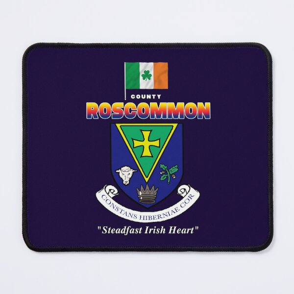Item preview, COUNTY ROSCOMMON IRELAND - OFFICIAL CREST designed and sold by CathalDevlin.