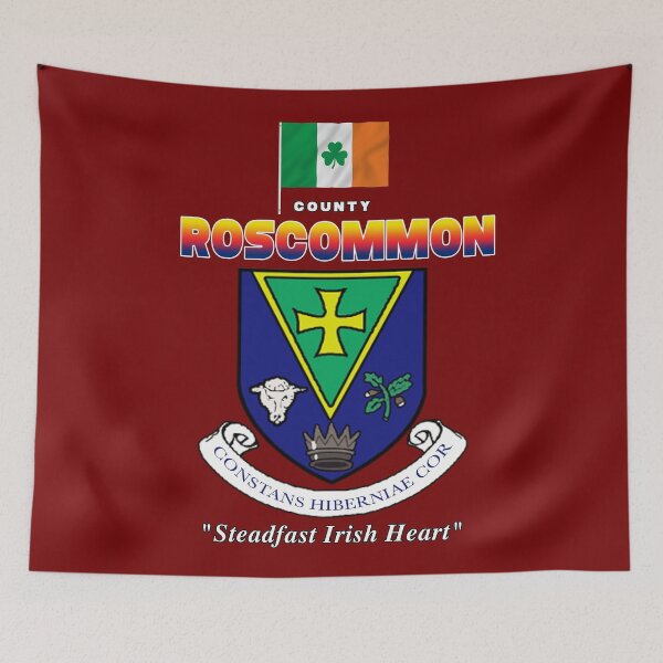 Item preview, COUNTY ROSCOMMON IRELAND - OFFICIAL CREST designed and sold by CathalDevlin.
