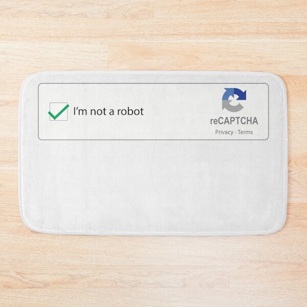 Item preview, I'm not a robot designed and sold by MerchHouse.