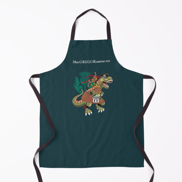 Item preview, Clanosaurus Rex MacGREGORsaurus rex MacGregor Plaid Family Tartan designed and sold by Lisa Rotenberg.