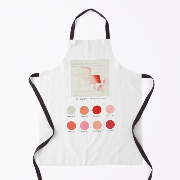 Item preview, Colour Palette of Gold fish (1900 - 1936) by Ohara Koson designed and sold by CoffeewithAnh.