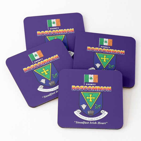 Item preview, COUNTY ROSCOMMON IRELAND - OFFICIAL CREST designed and sold by CathalDevlin.