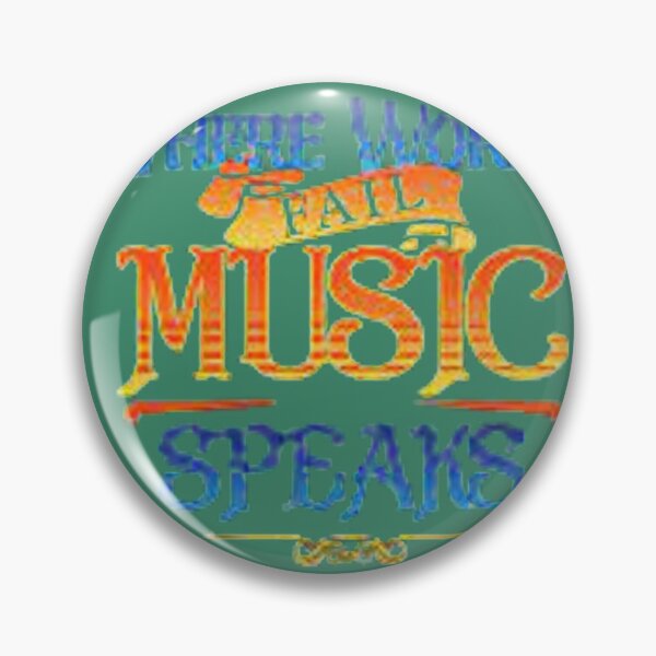 Item preview, WHERE WORDS FAIL MUSIC SPEAKS designed and sold by Marakstore.