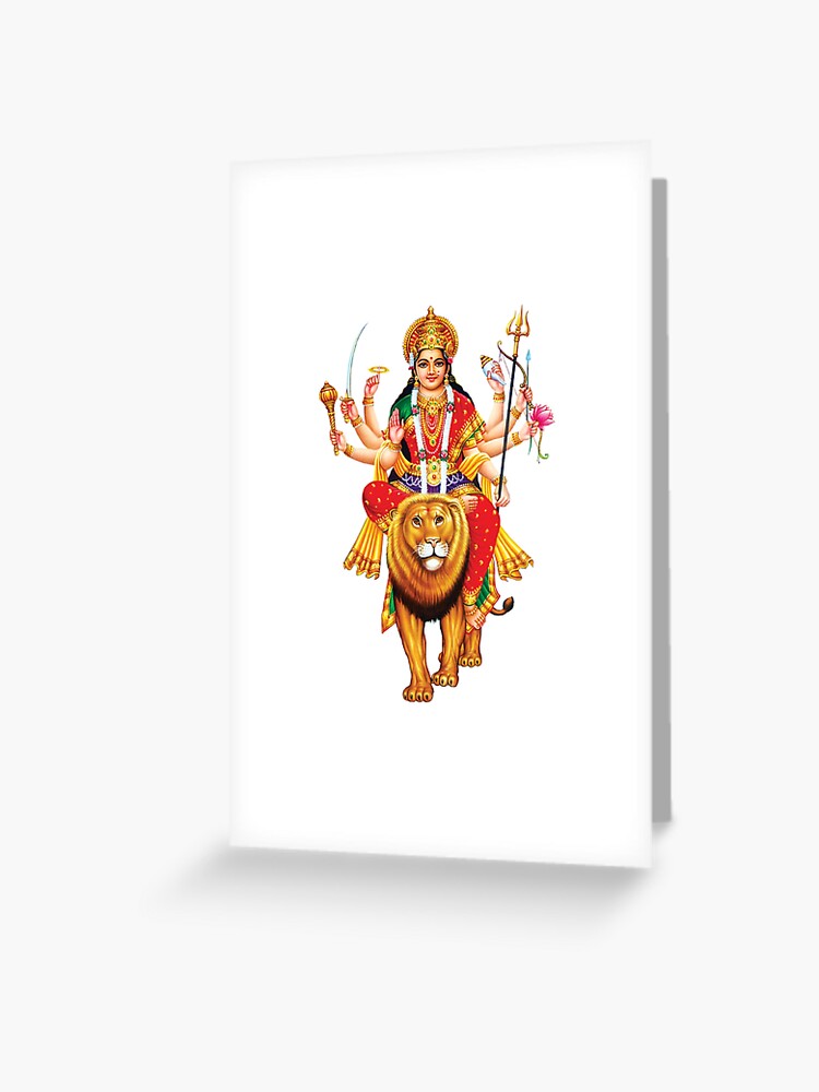 Jai Mata Di Flag, Maa Sherawali Mata Rani Printed Jhanda For Home, Tem –  WHATSHOP.IN
