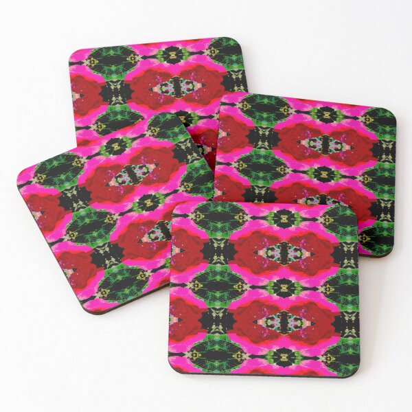 Item preview, Bold Pink Camellia Pattern  designed and sold by Geoff Treagus.