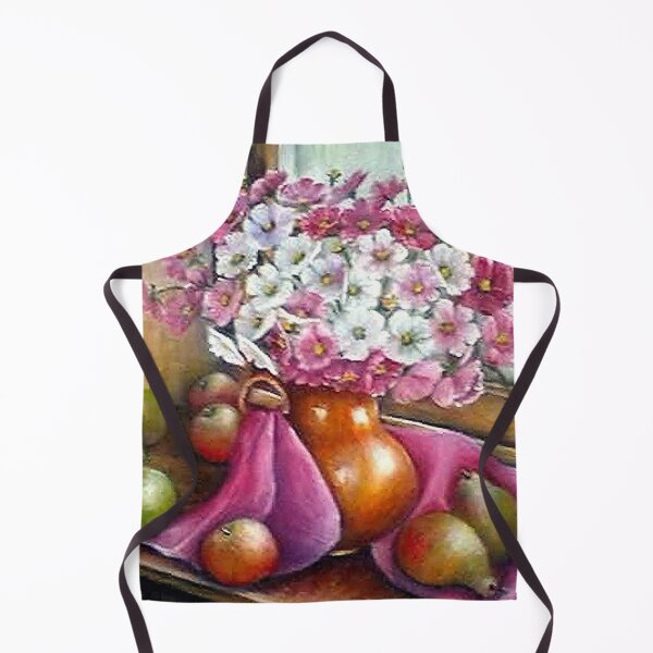 Item preview, COSMOS ON WINDOWSILL FINE ART PRINT, STILL LIFE INSPIRED BY NATURE designed and sold by Adri Barnard.