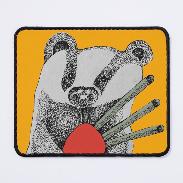 Item preview, B Is For Badger playing the Bagpipes designed and sold by AnnieHines.
