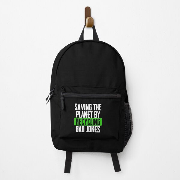 Item preview, Saving The Planet By Recycling Bad Jokes Outer Space designed and sold by Nessshirts.
