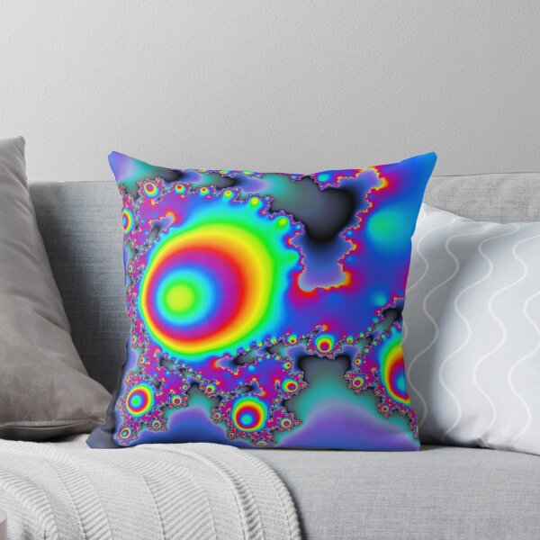 Item preview, Fractal Freedom 1 | Rainbow, Blue Geometric Design | Psychedelic | Fractal Art designed and sold by JillyJ05.