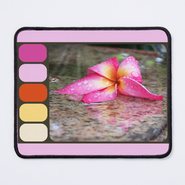 Item preview, Pink Plumeria Nature Palette designed and sold by Linda Walsh.