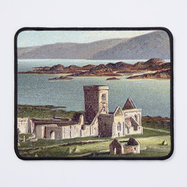 Item preview, Vintage Illustration of Iona Abbey, Isle of Iona designed and sold by yourscotland.