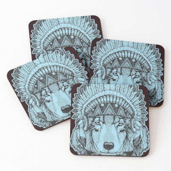 Item preview, Blue Wolf designed and sold by greywolfstore.