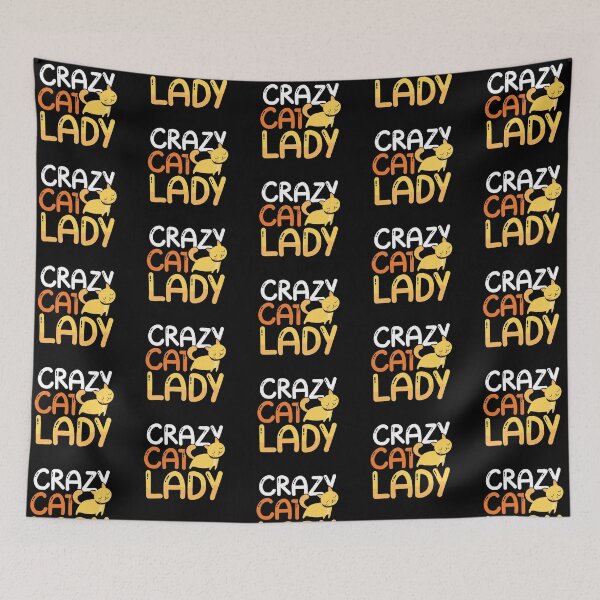 Item preview, Crazy Cat Lady  designed and sold by ComfyRebel.