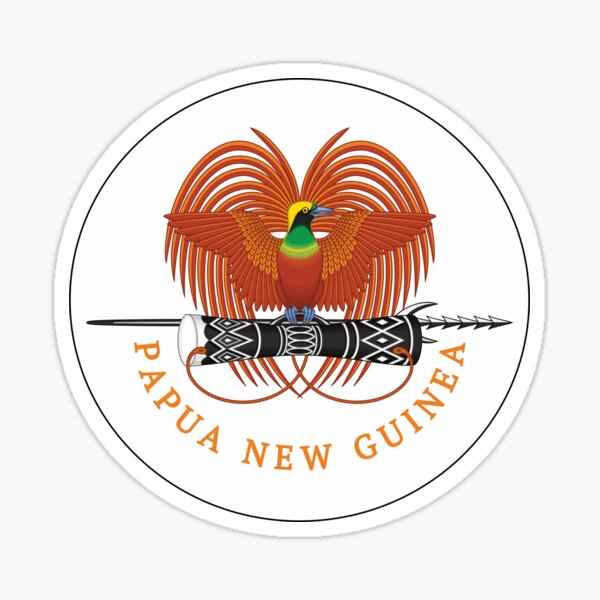 Item preview, National Emblem of Papua New Guinea designed and sold by PNG-pikinini.