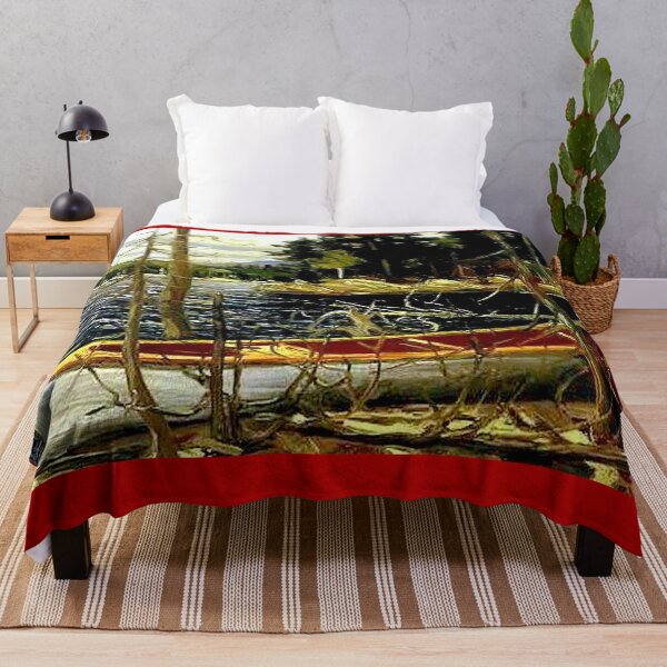 Item preview, THE CANOE : Vintage 1917 Tom Thomson Algonquin Park Art Print designed and sold by posterbobs.