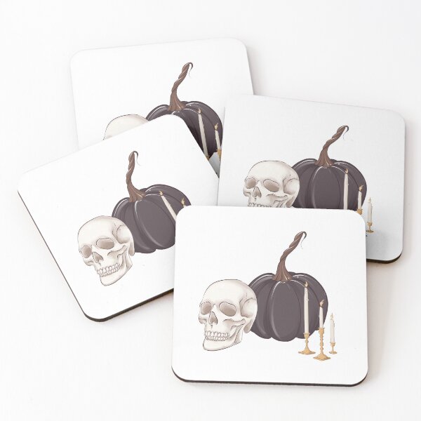 Item preview, Skull pumpkin Halloween design designed and sold by Milatoo.