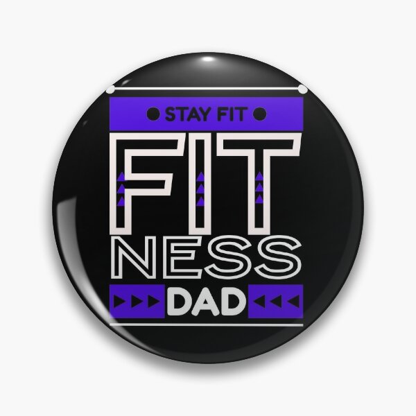 Health And Fitness Pins and Buttons for Sale