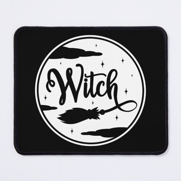 Item preview, Bold Witch Broom Sky Halloween Graphic Design designed and sold by Viral-Style.