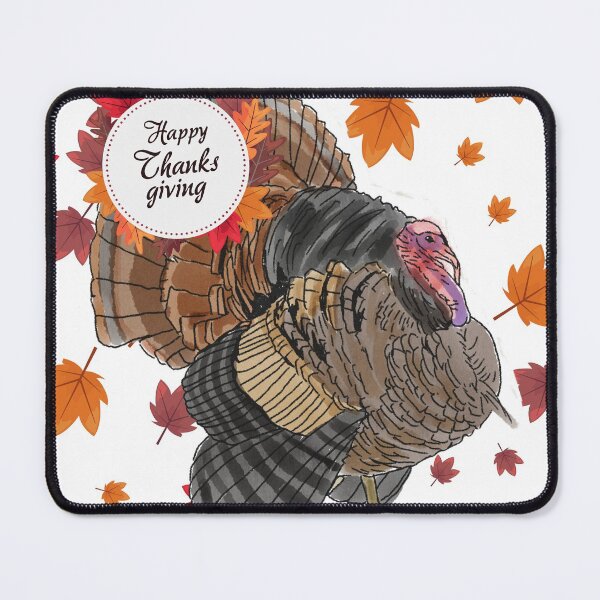 Item preview, Happy Thanksgiving - Turkey - Thanksgiving Holiday designed and sold by BunnyBizarre.