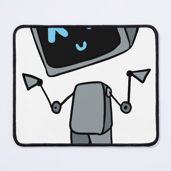 Item preview, Grumbot cute moustach-less robot designed and sold by cu-b3.