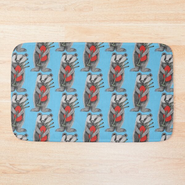 Item preview, B Is For Badger playing the Bagpipes designed and sold by AnnieHines.
