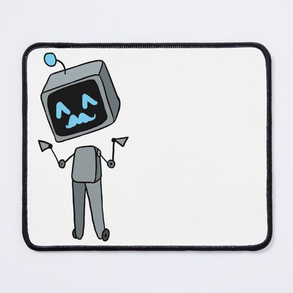 Item preview, Grumbot cute moustach robot designed and sold by cu-b3.