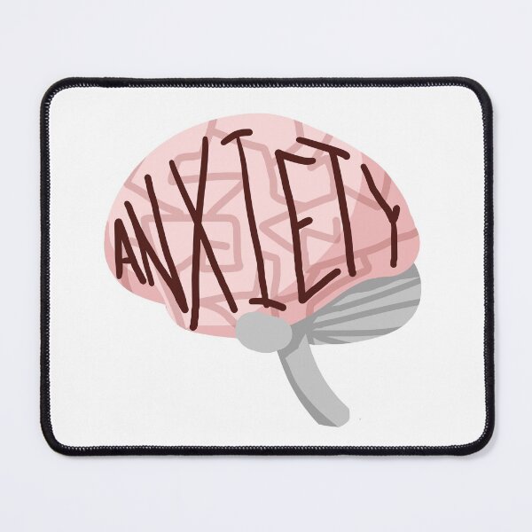 Item preview, Anxiety brain designed and sold by cu-b3.