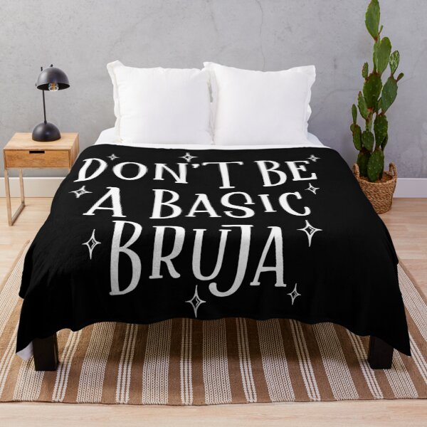 Item preview, Don't Be A Basic Bruja Funny Halloween Graphic Design designed and sold by Viral-Style.